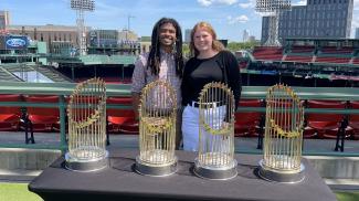 Allie Currie and Jibrael Harrell