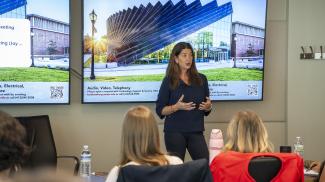 Laura Gentile McCormack Scholars visit