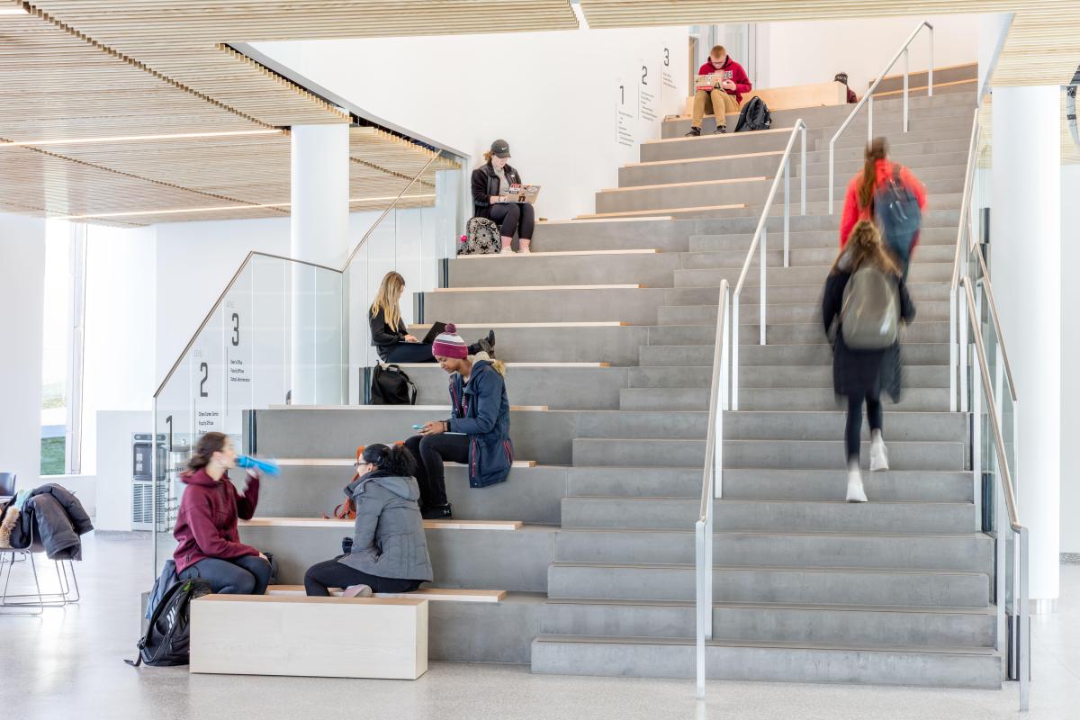 innovation hub stairs