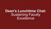 DLC Faculty Excellence