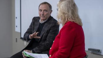 Gary Bettman Executive-In-Residence Visit