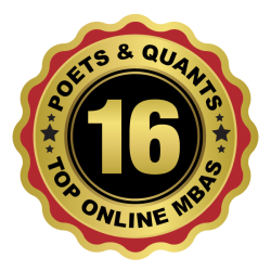 #16 Top Online MBA - Poets & Quants